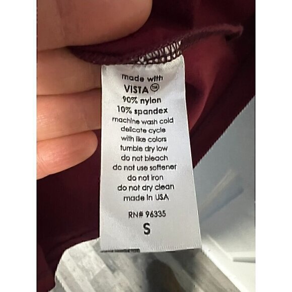 Susana Monaco Cut Out Red Long Sleeve Top, NWOT, Work Attier, Size S - Picture 5 of 6